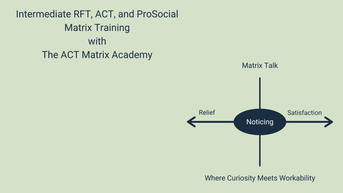 Intermediate RFT Matrix Training - crowdcast