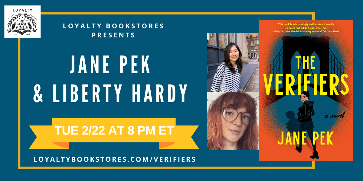 Jane Pek and Liberty Hardy for THE VERIFIERS - crowdcast