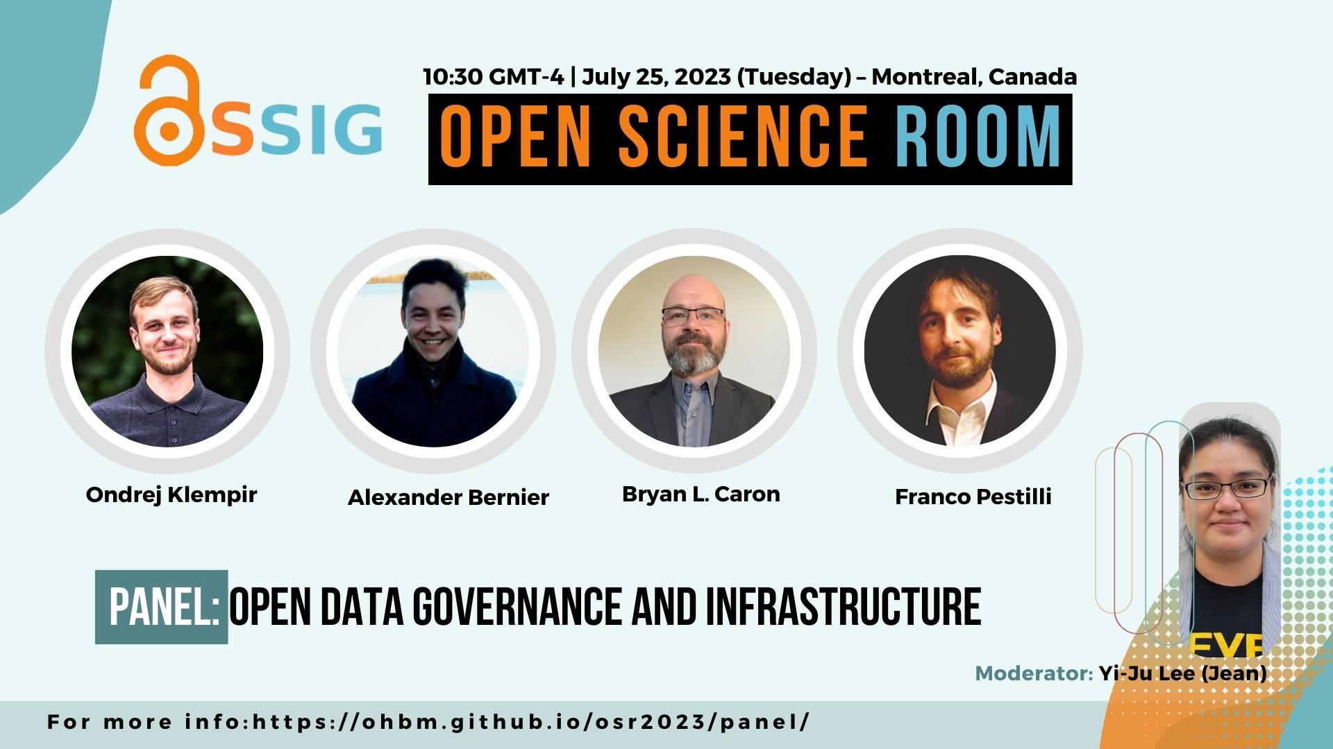 OSR 2023 | Panel 4: Open Data Governance and Infrastructure - crowdcast