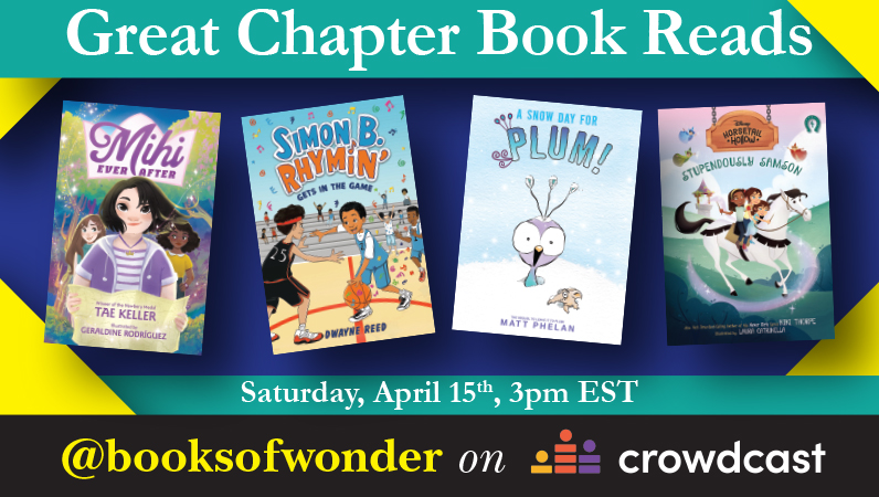 Great Chapter Book Reads - crowdcast