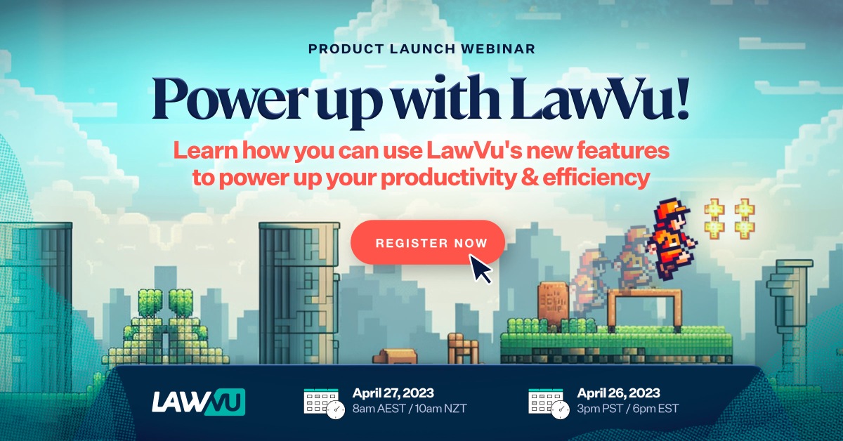 Power up with LawVu - crowdcast